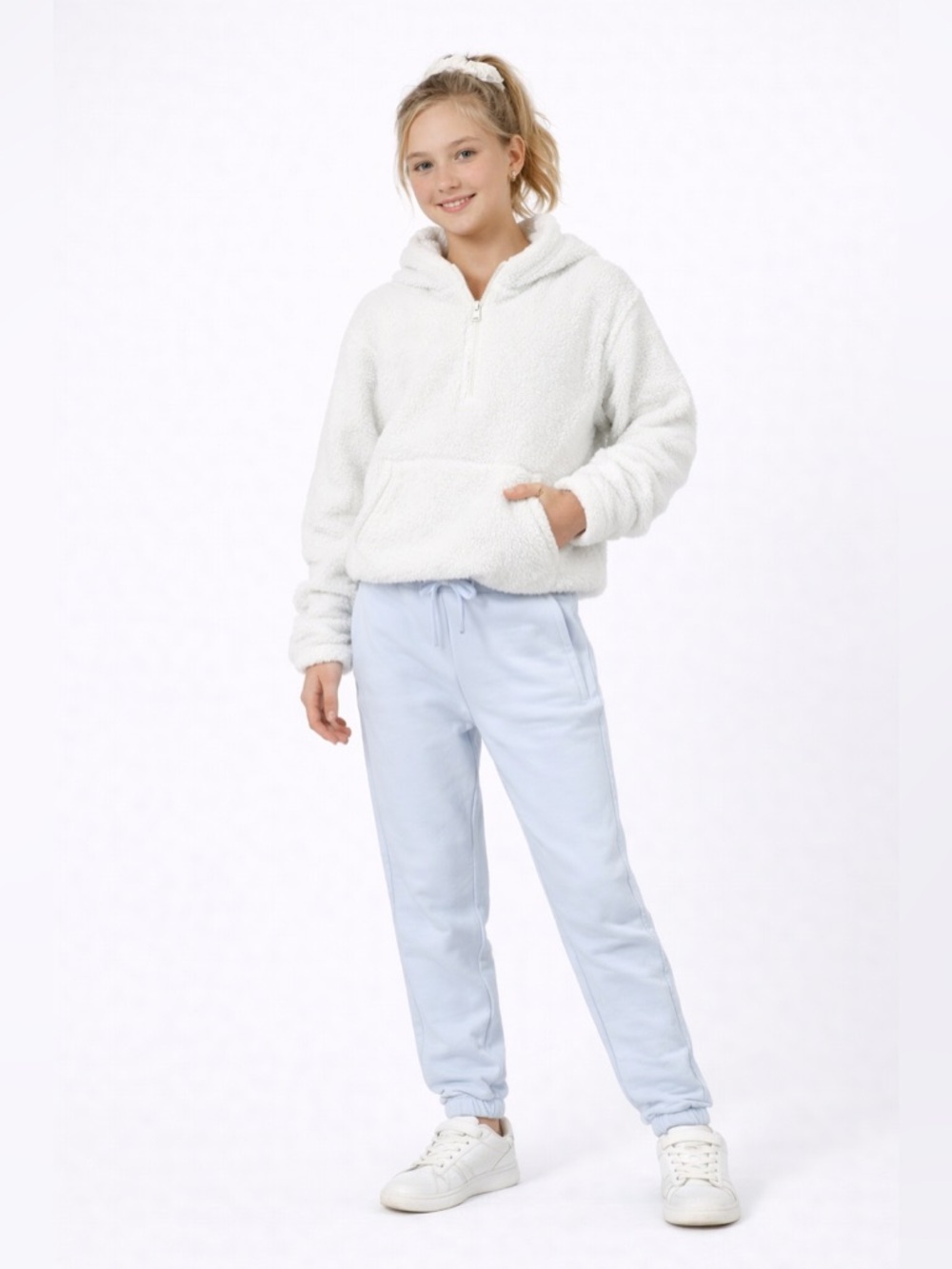 Abercrombie Kids girls YPB Light Blue‎ Sweatpants Joggers Size 13/14